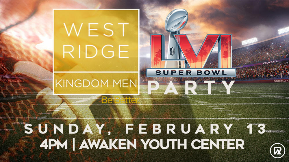 Super Bowl 2022: A men's event at West Ridge Church